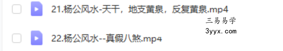 赵禹竹 杨公风水技能深化系列课 22集 百度网盘 资料图片