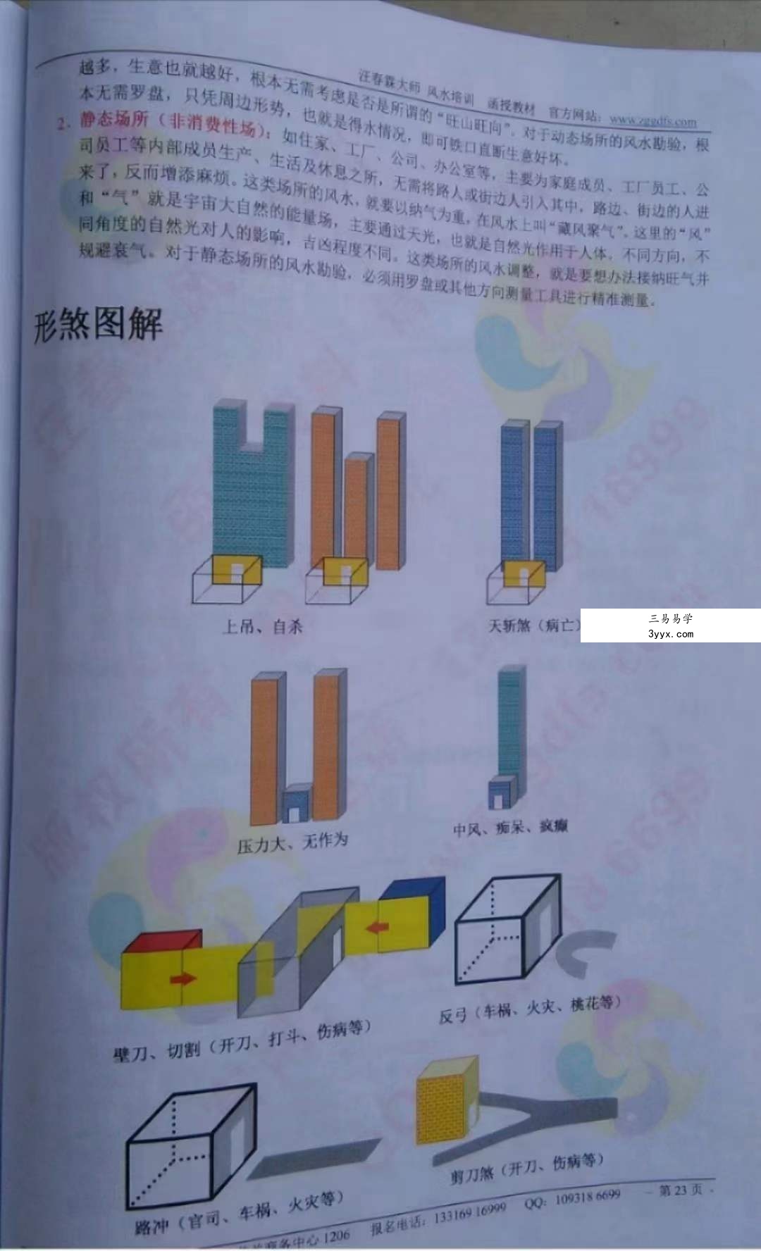 汪春霖风水高级版面授彩色拍照版笔记+家居风水8本 百度网盘下载 资料图片