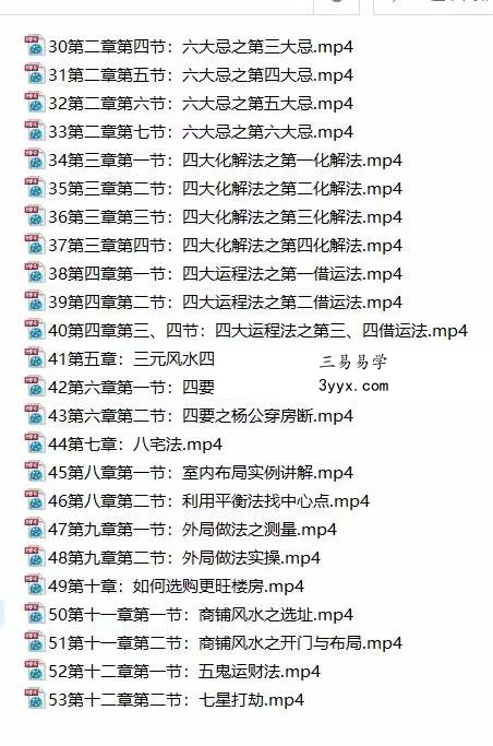 归零居士杨公三撩三元风水53集 百度网盘下载 资料图片