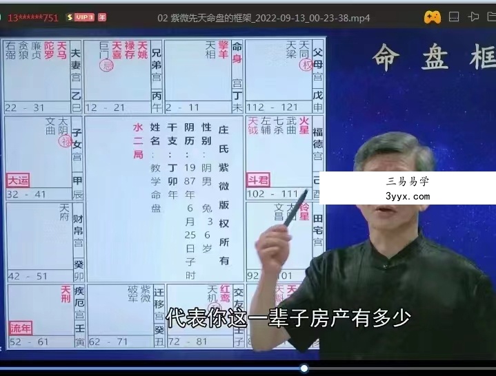国学摇篮 庄氏紫微斗数实战训练营视频80集 资料图片