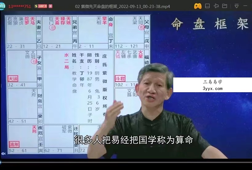 国学摇篮 庄氏紫微斗数实战训练营视频80集 资料图片