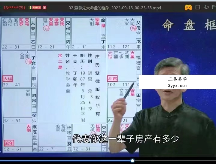 国学摇篮 庄氏紫微斗数实战训练营视频80集 资料图片