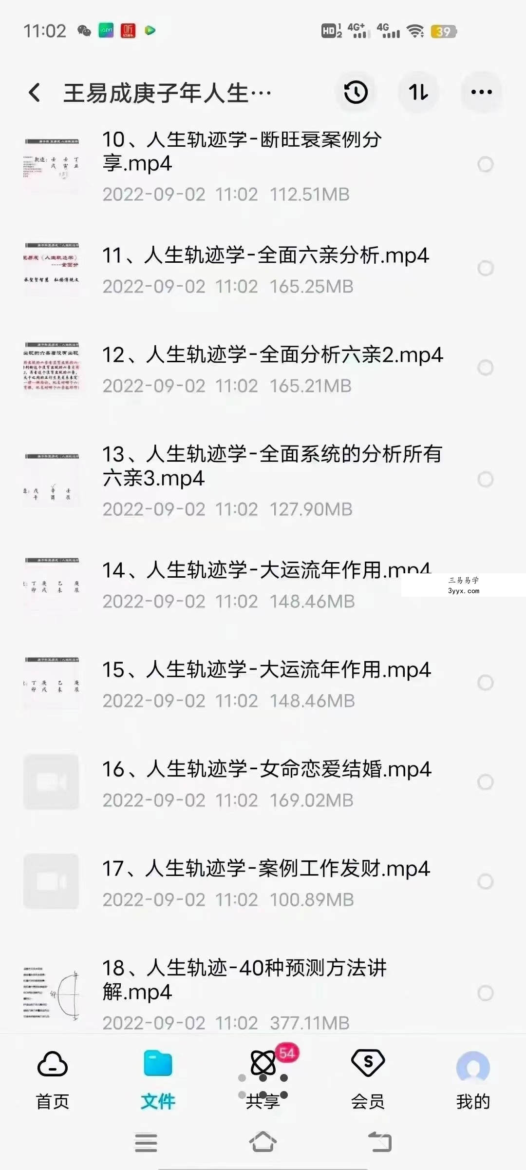 王易成庚子年人生轨迹学课程18集视频 百度网盘下载! 资料图片