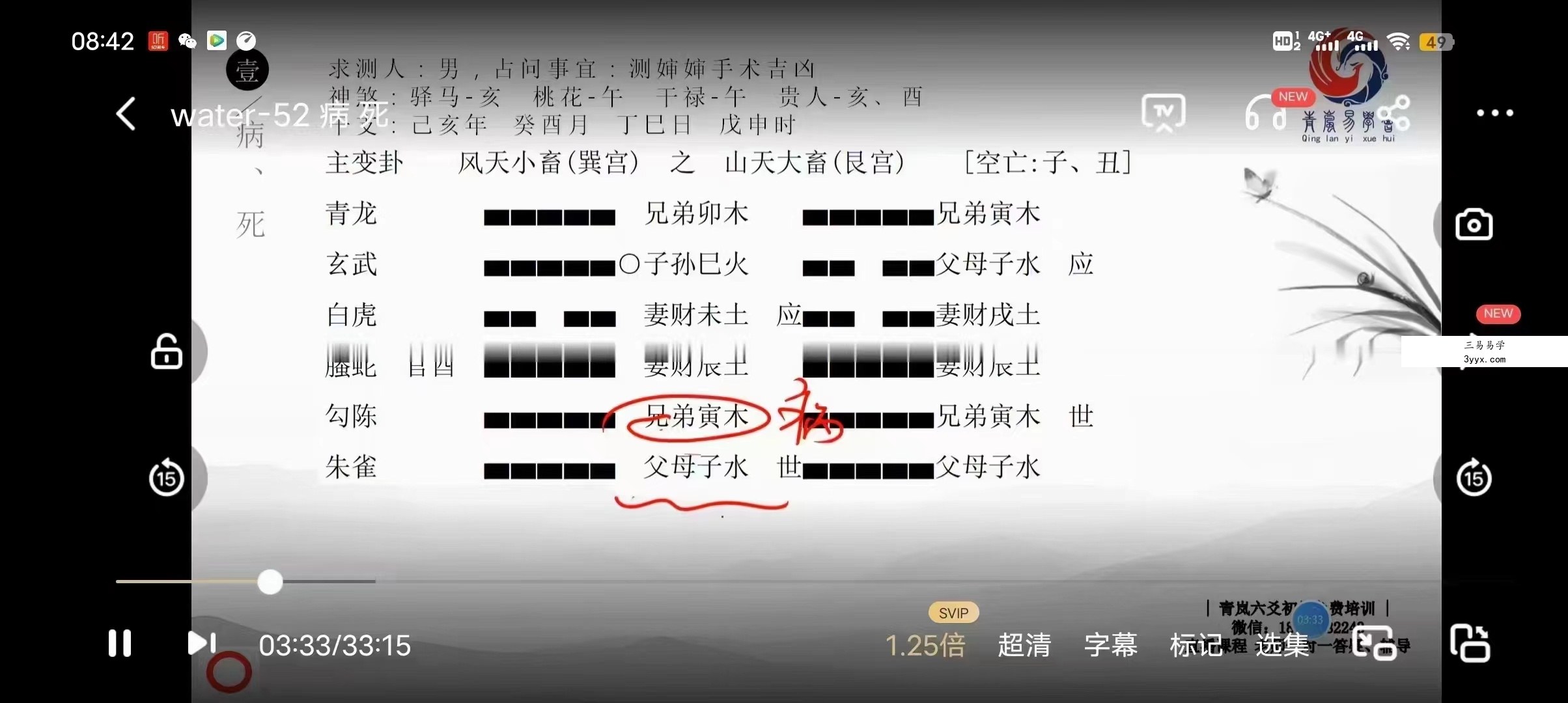 青岚六爻初级+理法进阶、象法进阶讲课视频 百度网盘下载 资料图片
