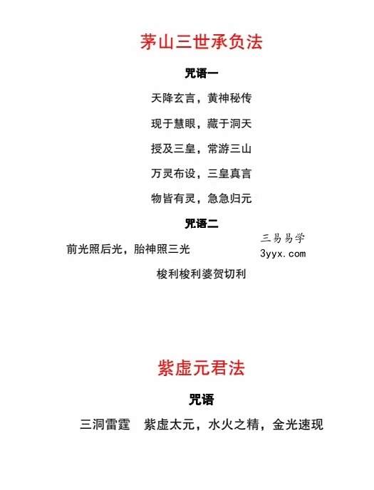 仲文2021年11月《上清宗天医坛民间茅山法》+天章《天医坛天医符法》 夸克网盘下载 资料图片