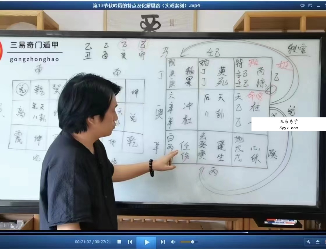 童坤元《奇门终生局》改运班高级视频37集,15个小时 百度网盘下载 资料图片