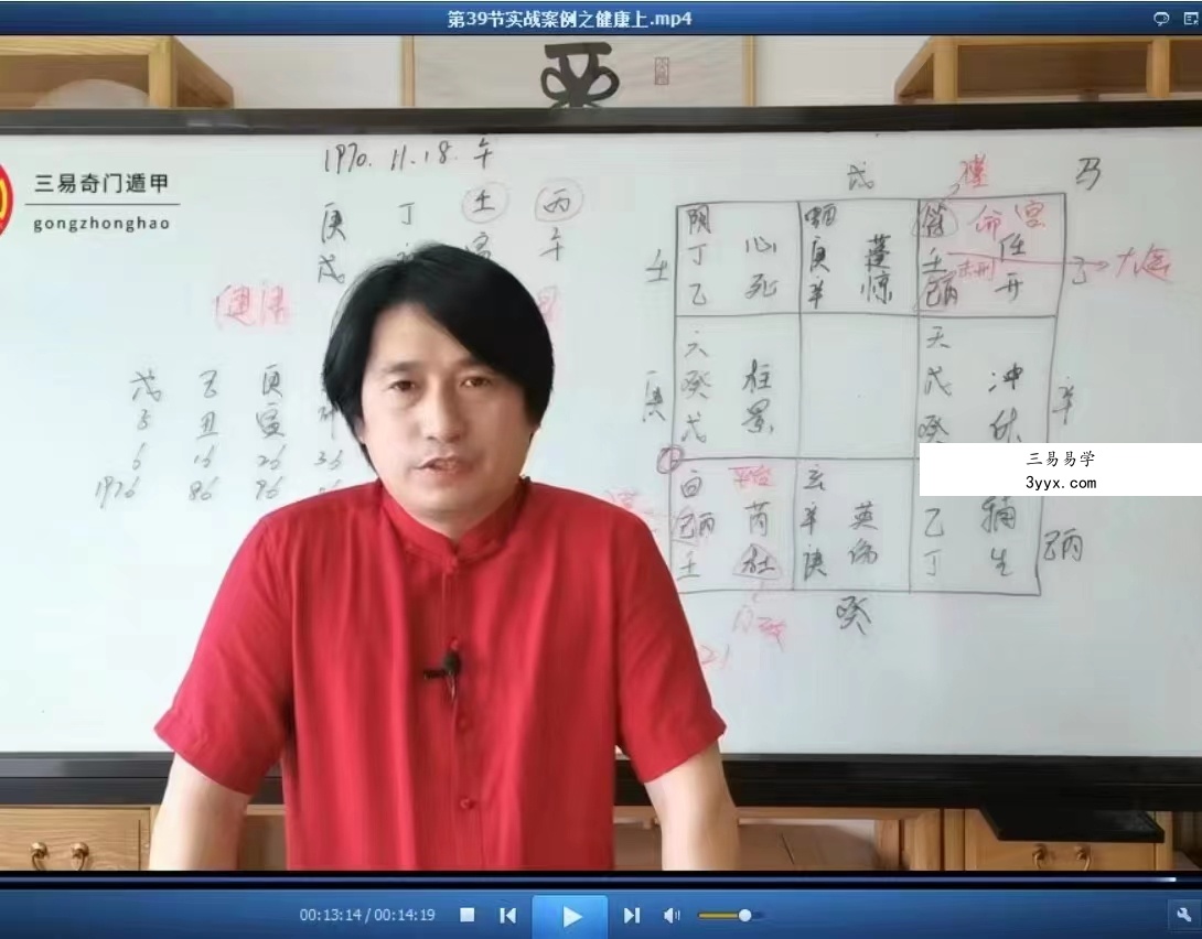 童坤元《奇门终生局》改运班初级视频41集,15个小时 百度网盘下载 资料图片