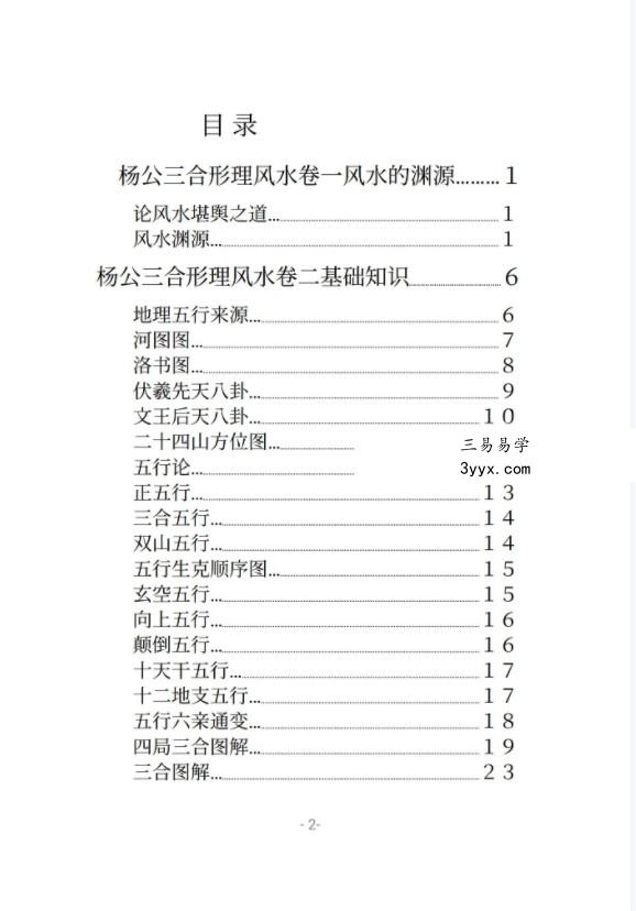 张沣《杨公三合形理风水》148页 资料图片