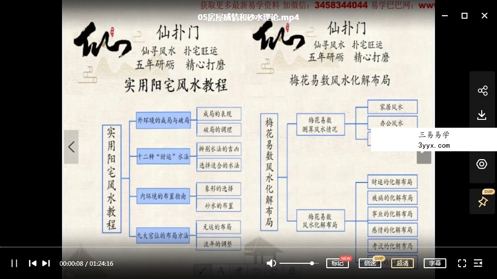 仙扑门风水-阳宅风水全集18集视频 百度云下载! 资料图片