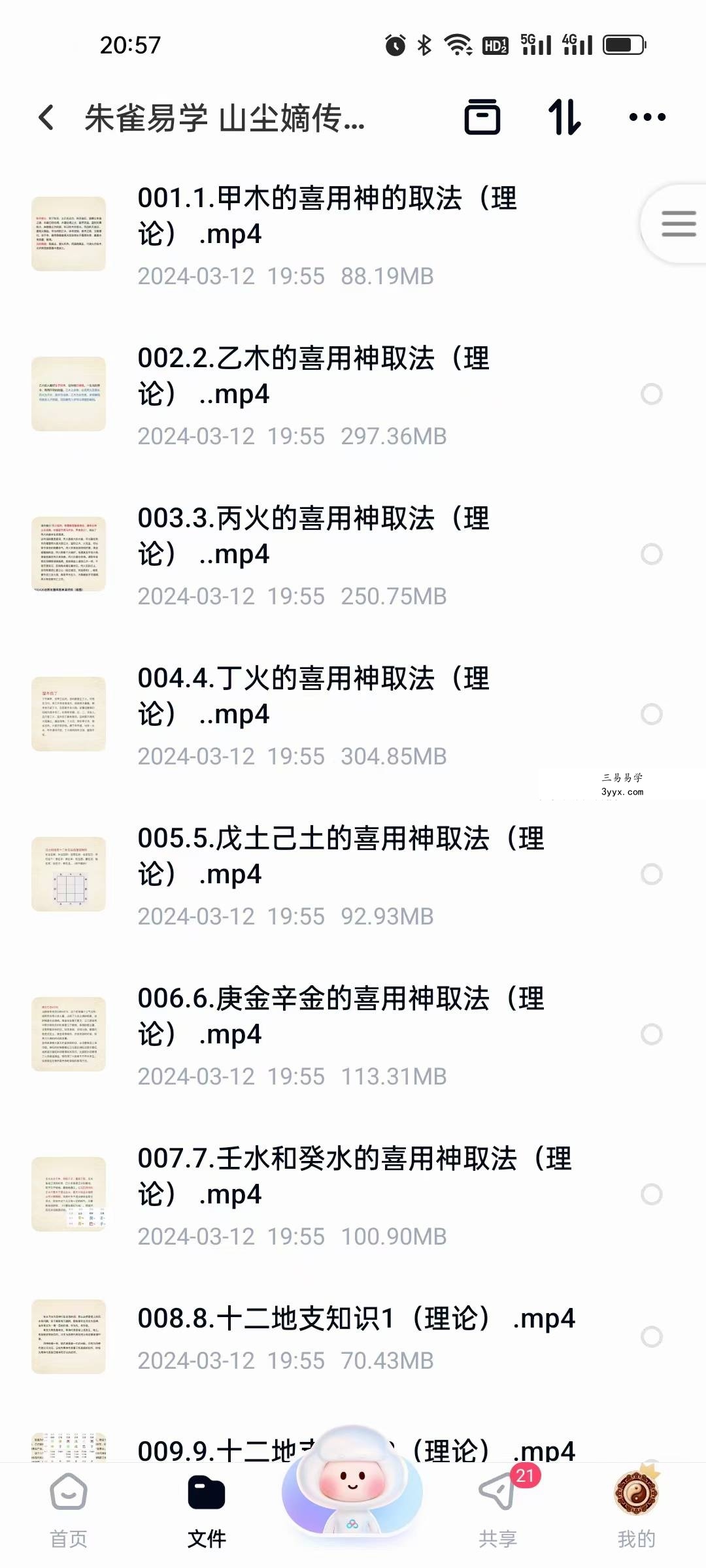 朱雀易学《山尘嫡传弟子班》151集 资料图片