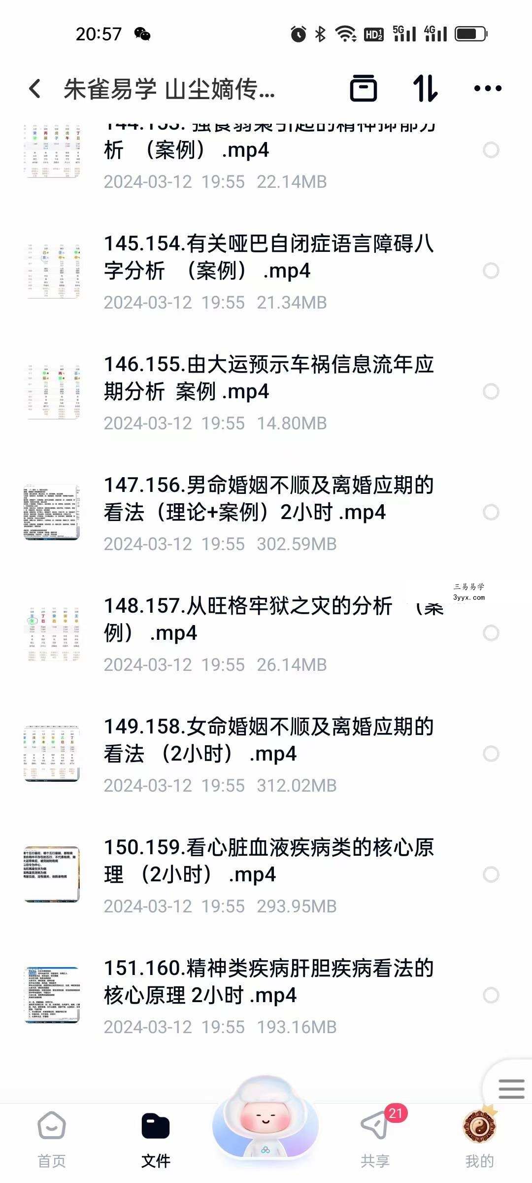 朱雀易学《山尘嫡传弟子班》151集 资料图片